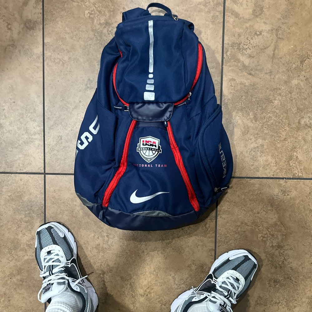 USA Nike Blue and Red Men's Basketball Backpack